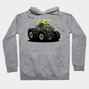 cartoon quadrocycle Hoodie